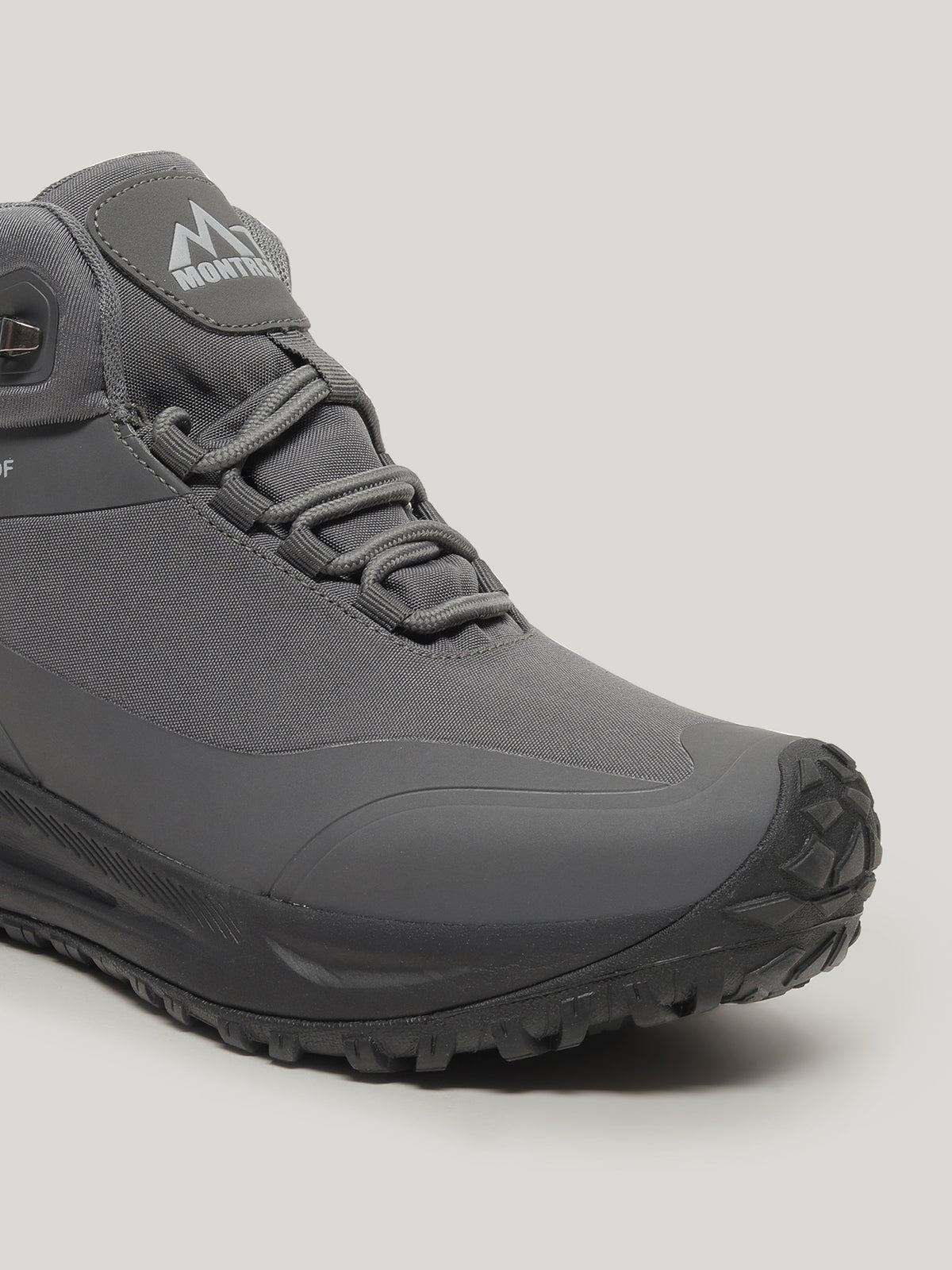 JMM003 - Men's Lace Up High Cut Boots Dark Grey
