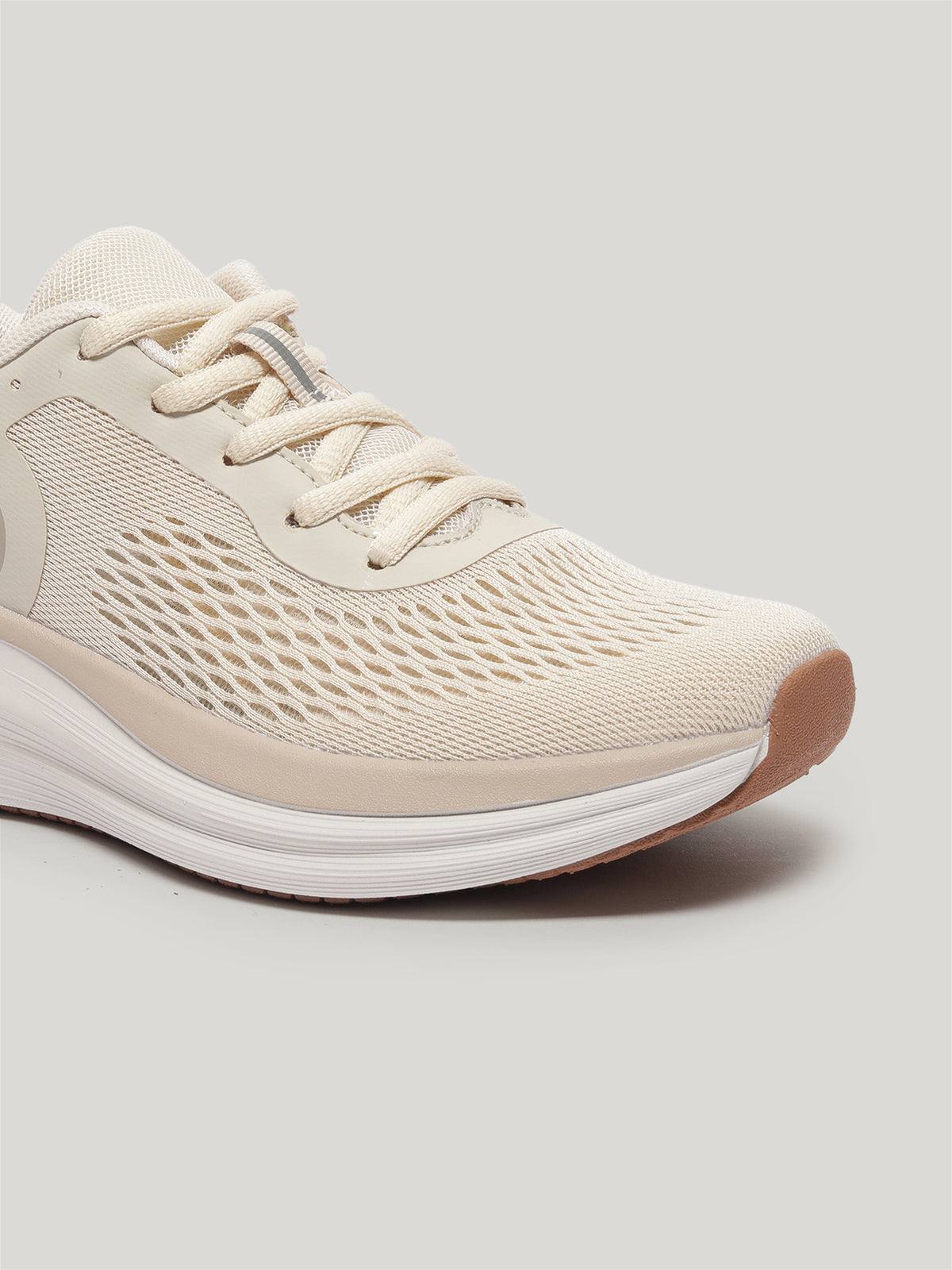 JW093 - Women's Lace Up Shoes Nude