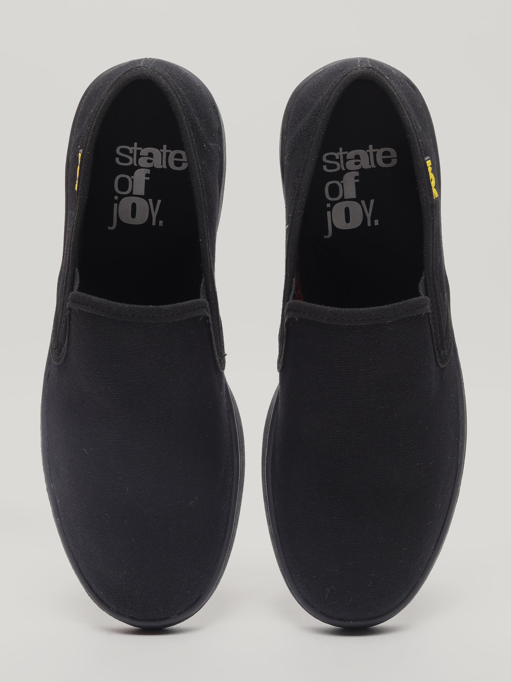 JM079 - Men's Canvas Shoes Black
