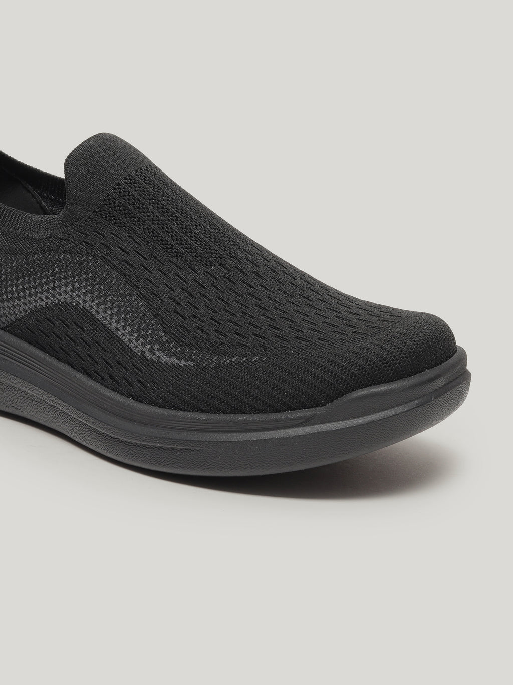 JM111 - Men's Slip On Shoes Black