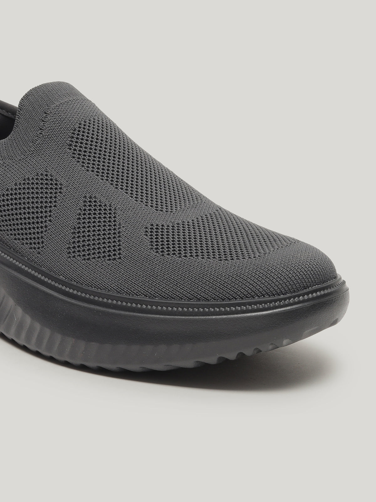 JM112 - Men's Slip-In Shoes Charcoal