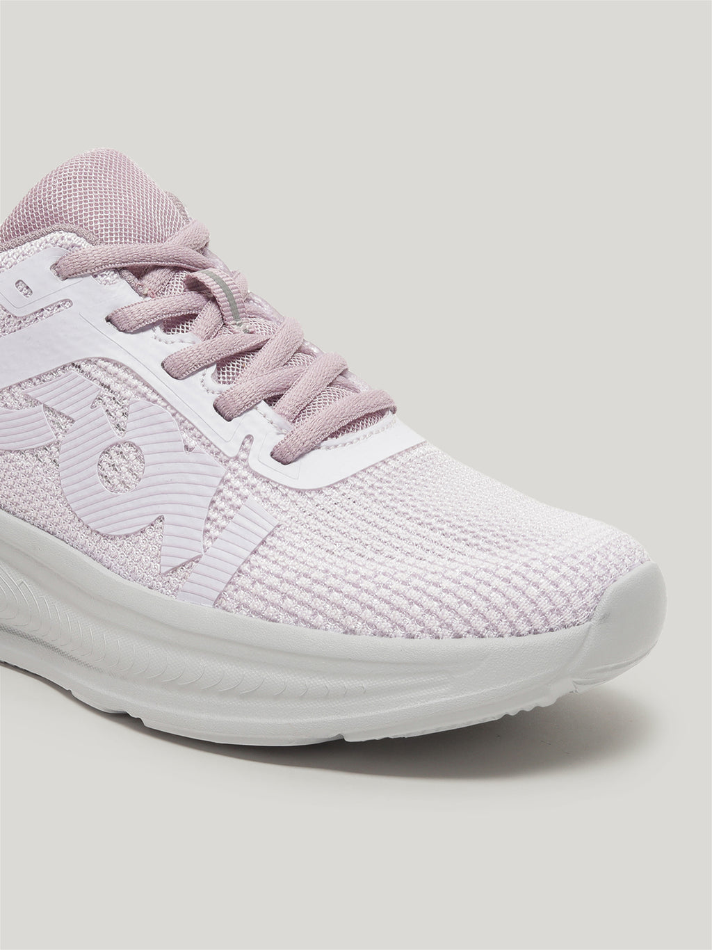 JW095 - Women's Lace Up Shoes Pastel Pink