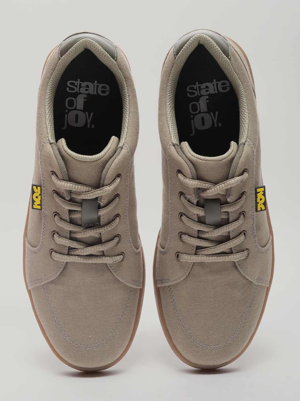 JM078 - Men's Canvas Shoes Khaki