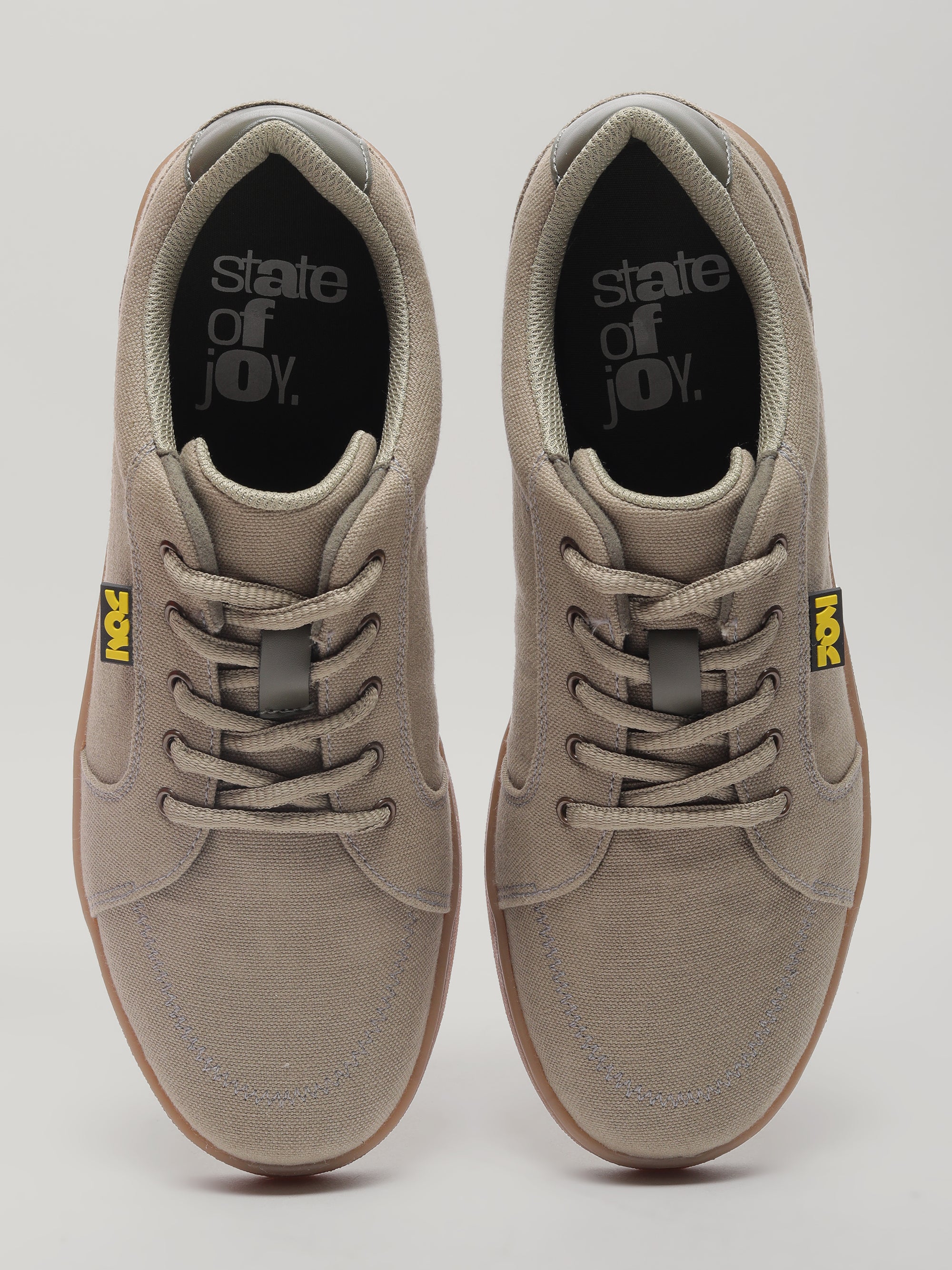 JM078 - Men's Canvas Shoes Khaki