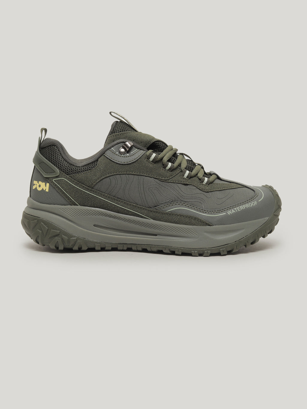 JMM002 - Men's Lace Up Shoes Olive