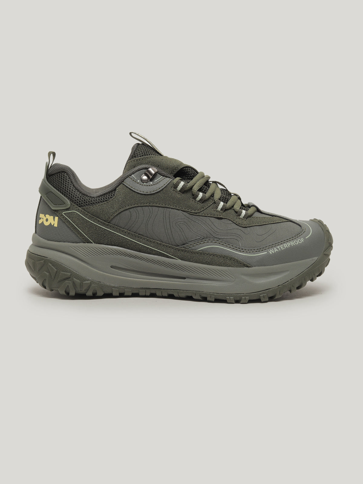 JMM002 - Men's Lace Up Shoes Olive