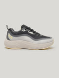 JM097 - Men's Lace Up Shoes Black / Beige