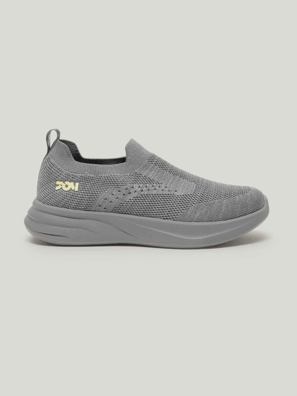 JM107 - Men's Slip On Shoes Grey