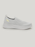 JW104 - Women's Slip On Shoes Light Grey