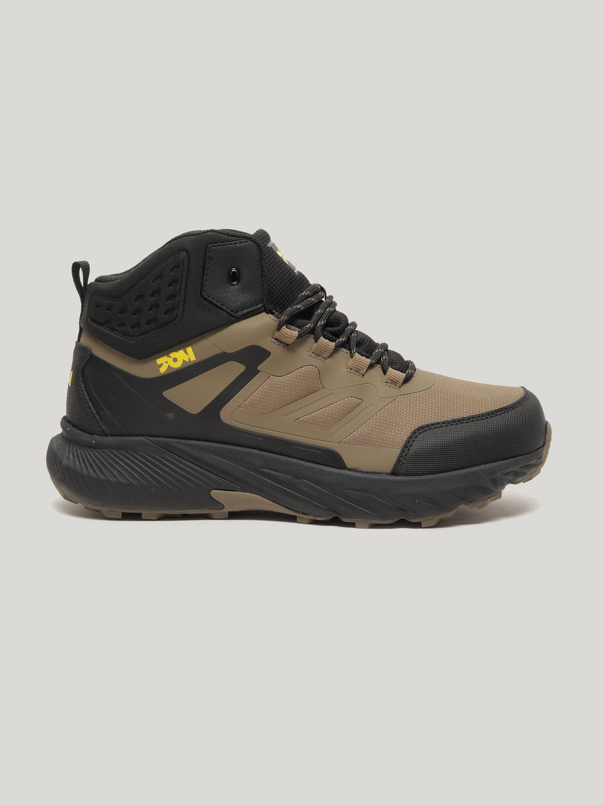 JMM006 - Men's Lace Up High Cut Boots Sand