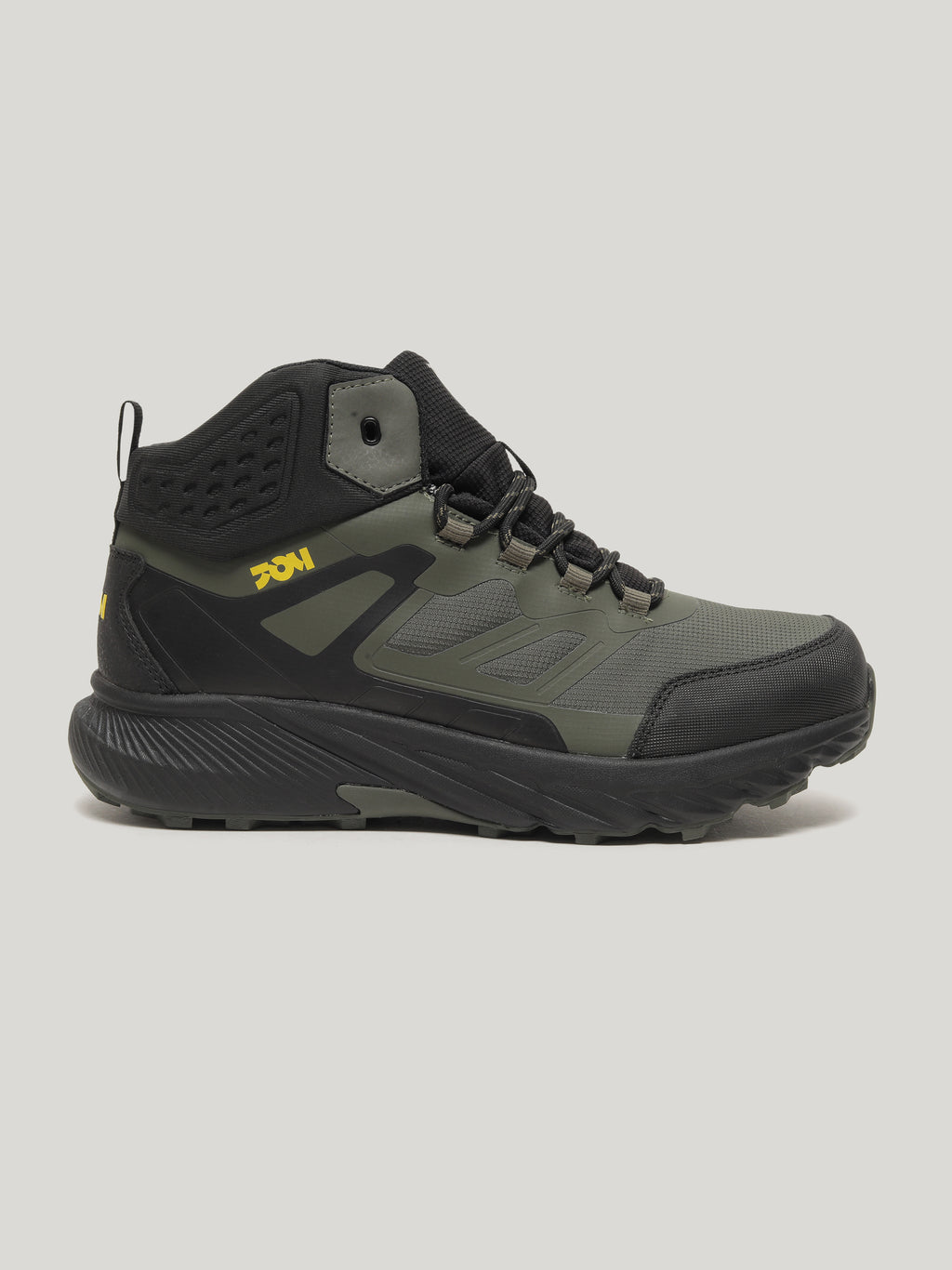 JMM006 - Men's Lace Up High Cut Boots Olive
