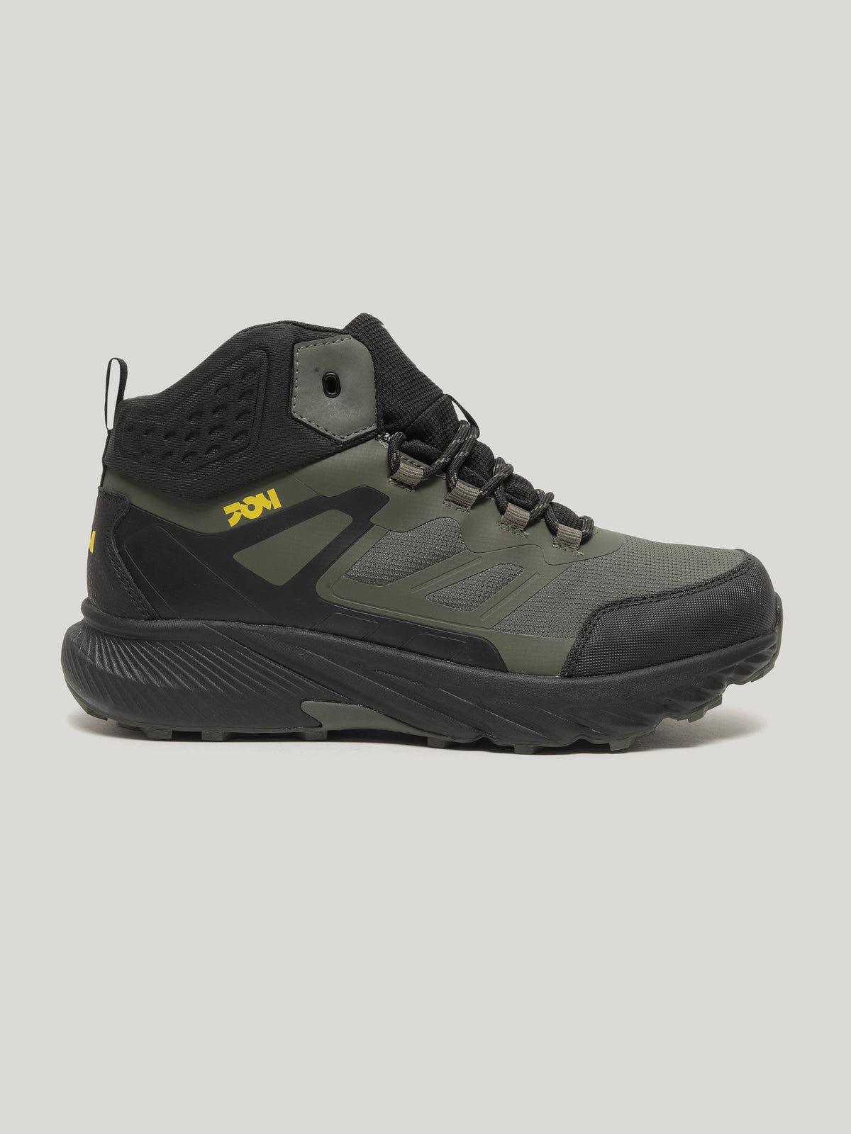 JMM006 - Men's Lace Up High Cut Boots Olive