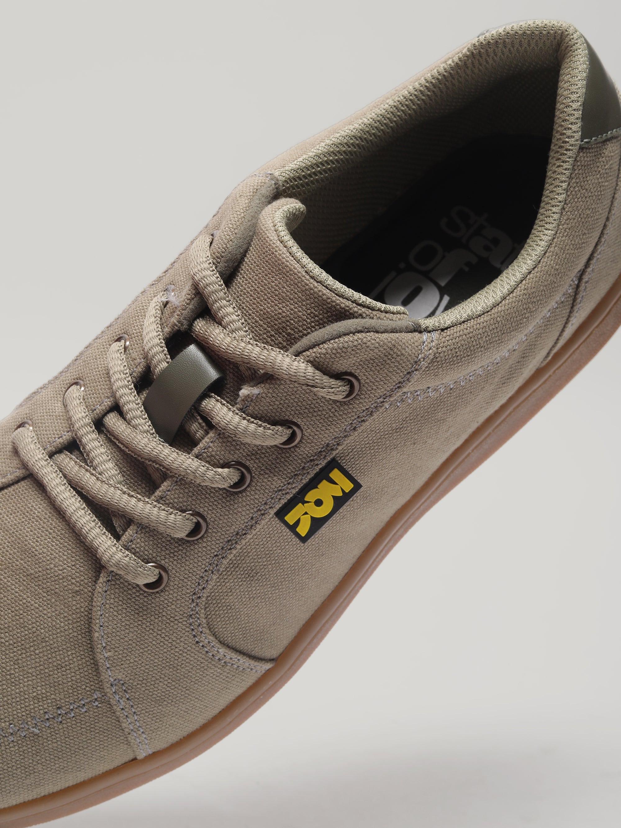 JM078 - Men's Canvas Shoes Khaki