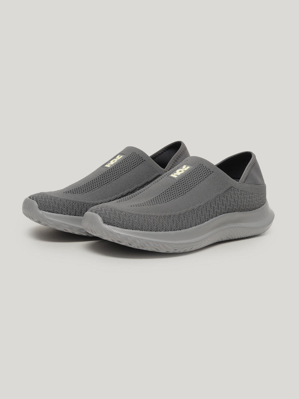JM105 - Men's Slip On Shoes Dark Grey