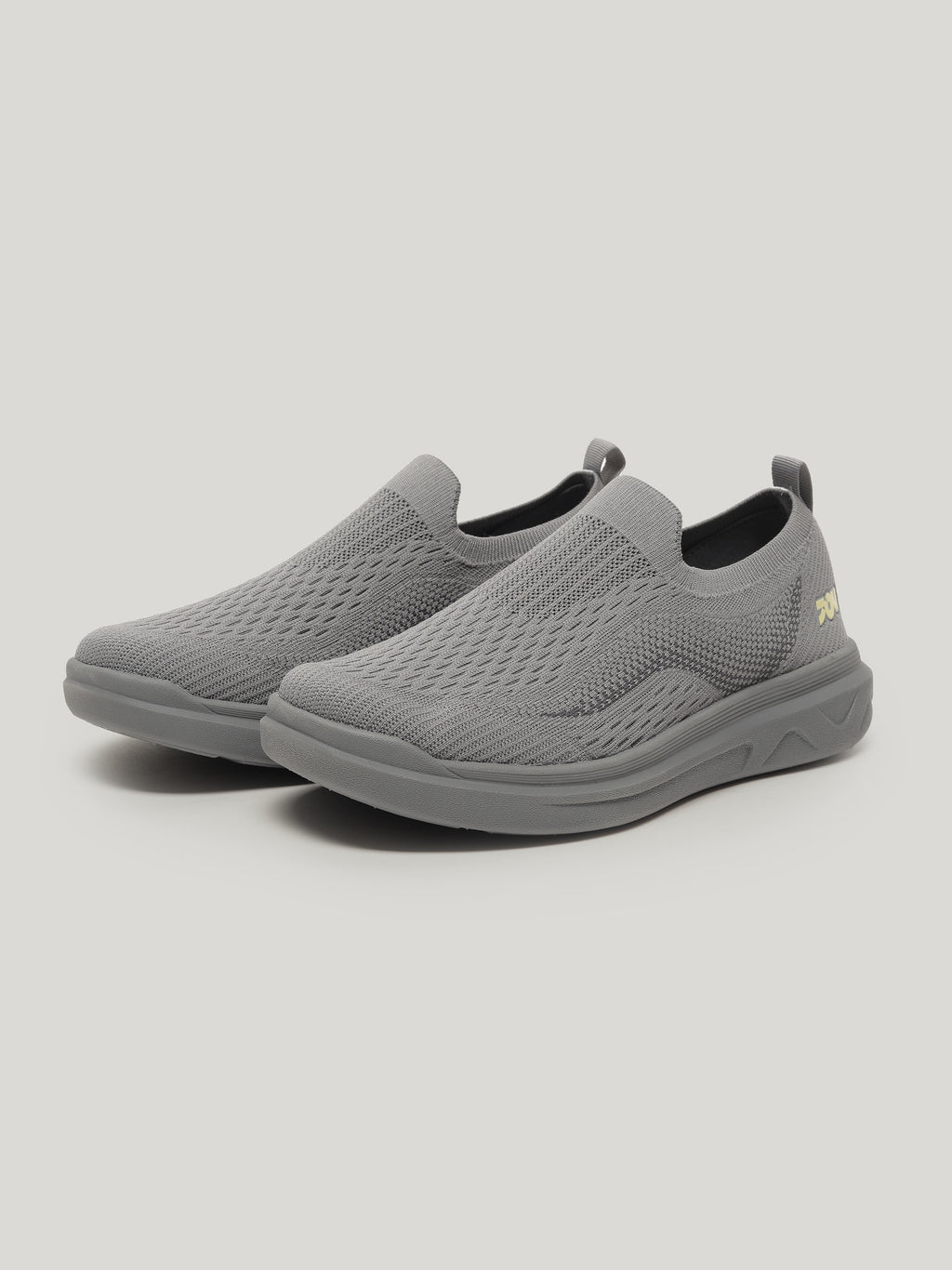 JM111 - Men's Slip On Shoes Grey