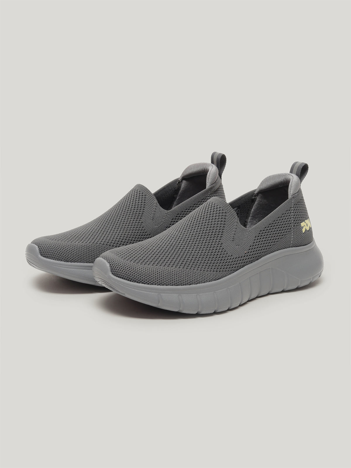 JW099 - Women's Slip On Shoes Dark Grey