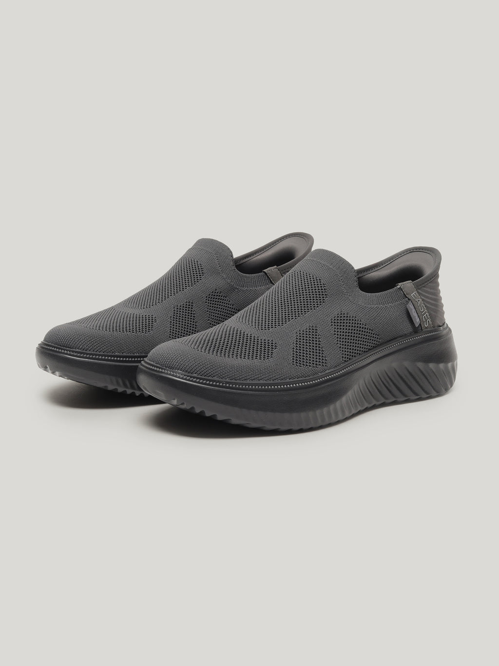 JM112 - Men's Slip-In Shoes Charcoal
