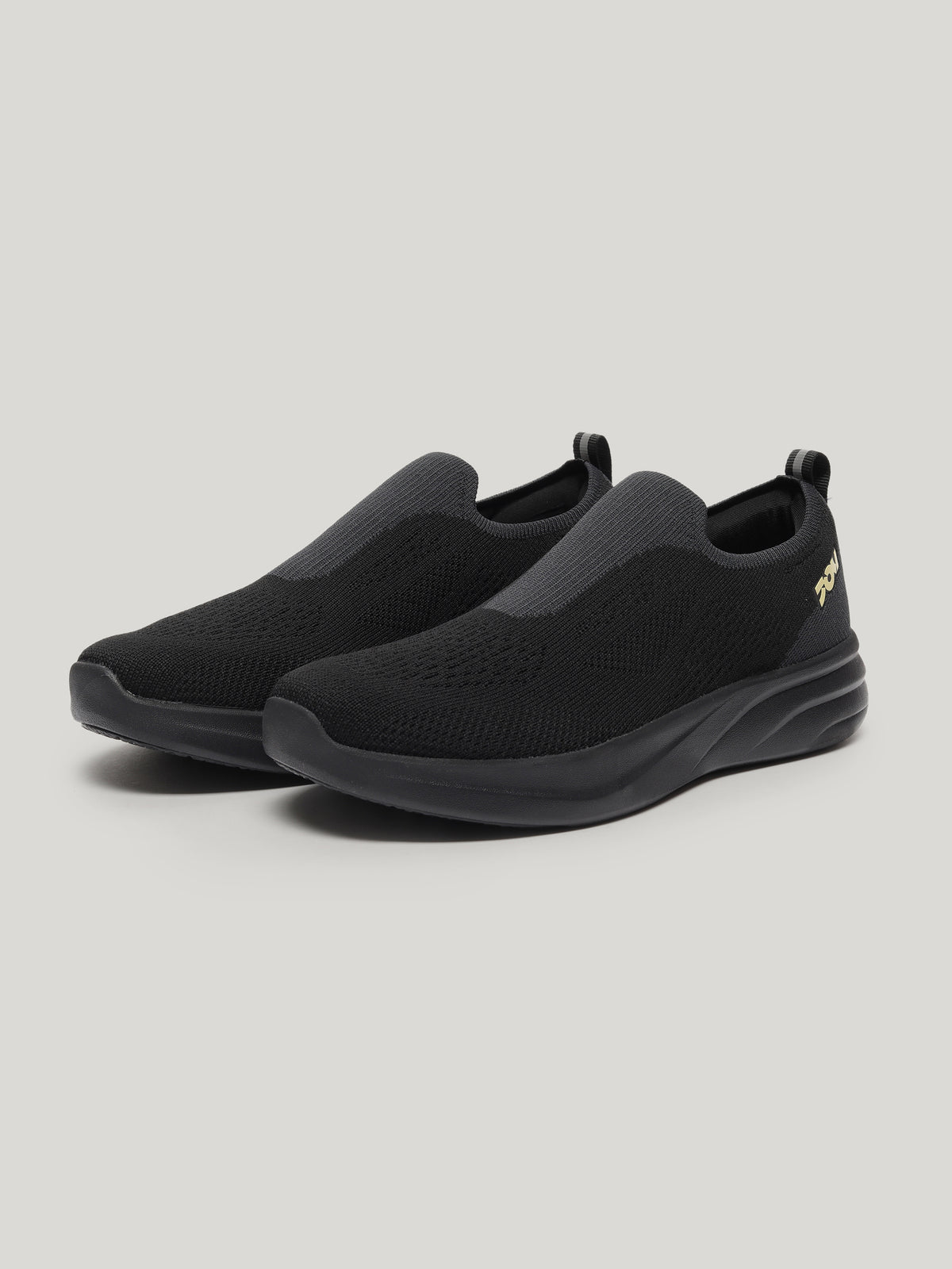 JM104 - Men's Slip On Shoes Black