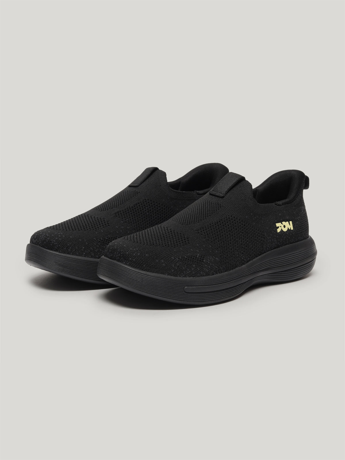 JM108 - Men's Slip On Shoes Black