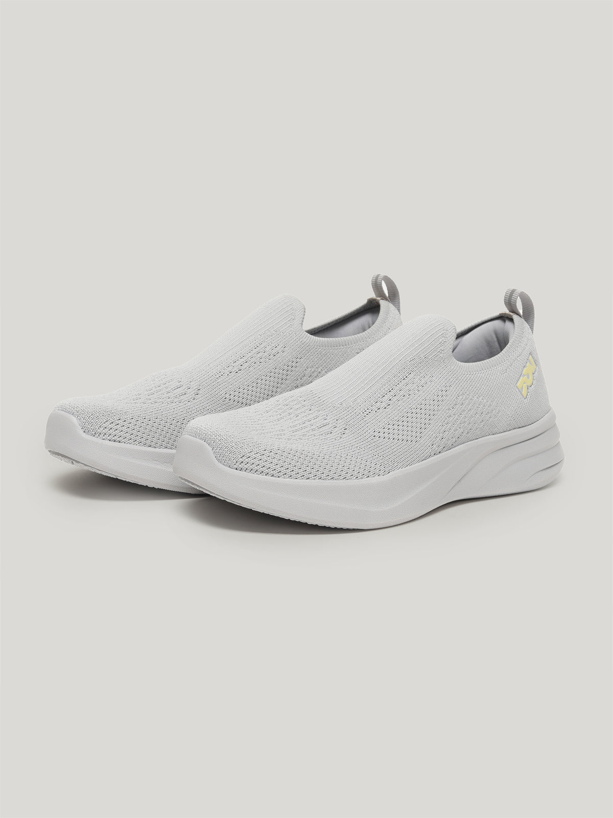 JW104 - Women's Slip On Shoes Light Grey