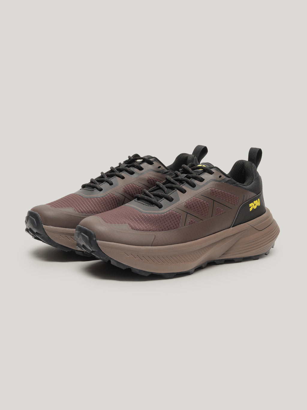 JM102 - Men's Lace Up Shoes Mocha