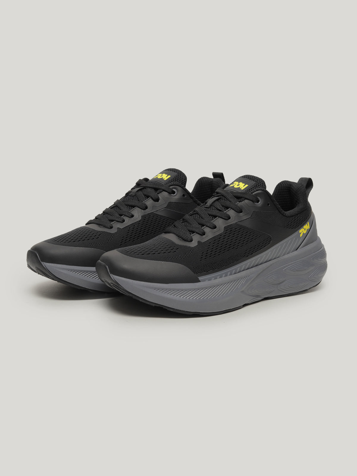 JM098 - Men's Lace Up Shoes Black