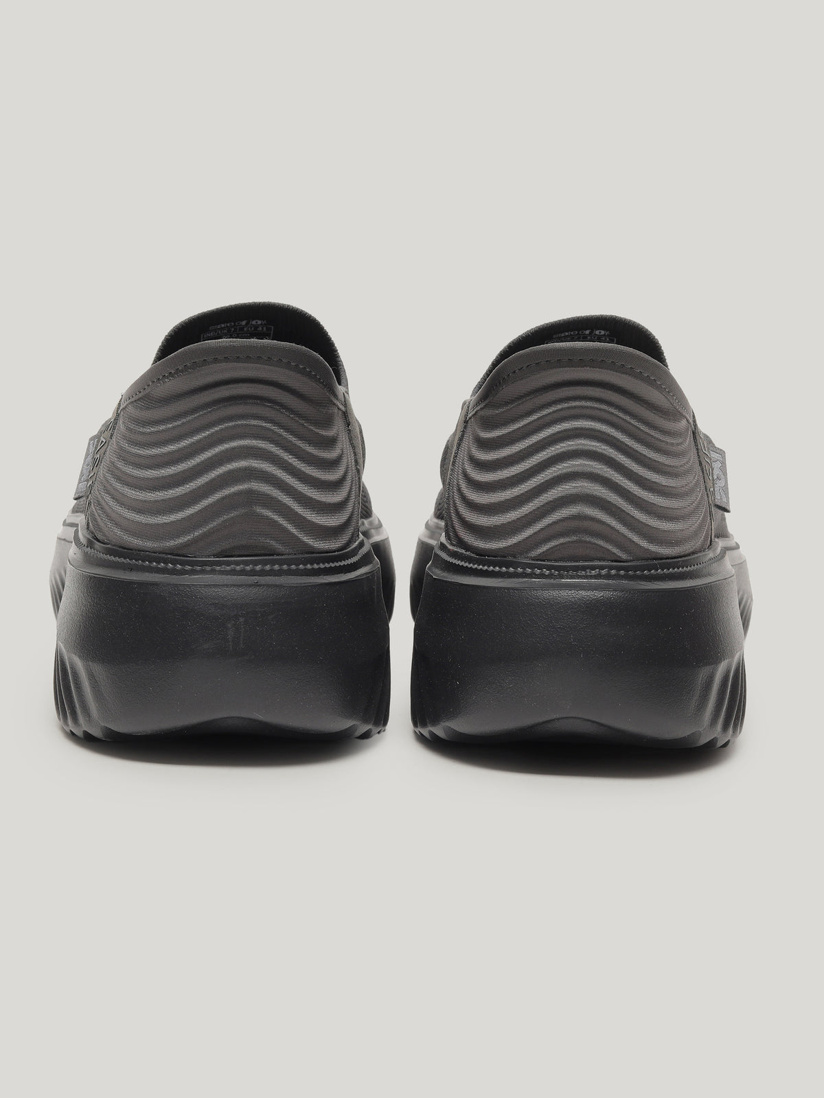 JM112 - Men's Slip-In Shoes Charcoal