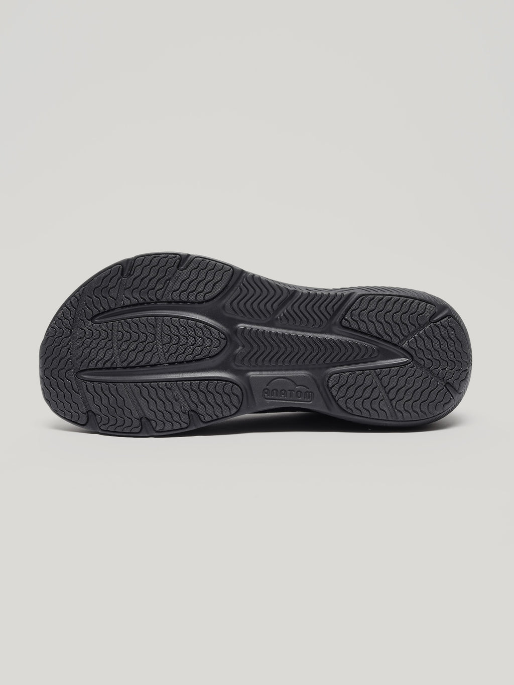 Anatom Ease Series AM001 - Mens Slip On Shoes Black Melan