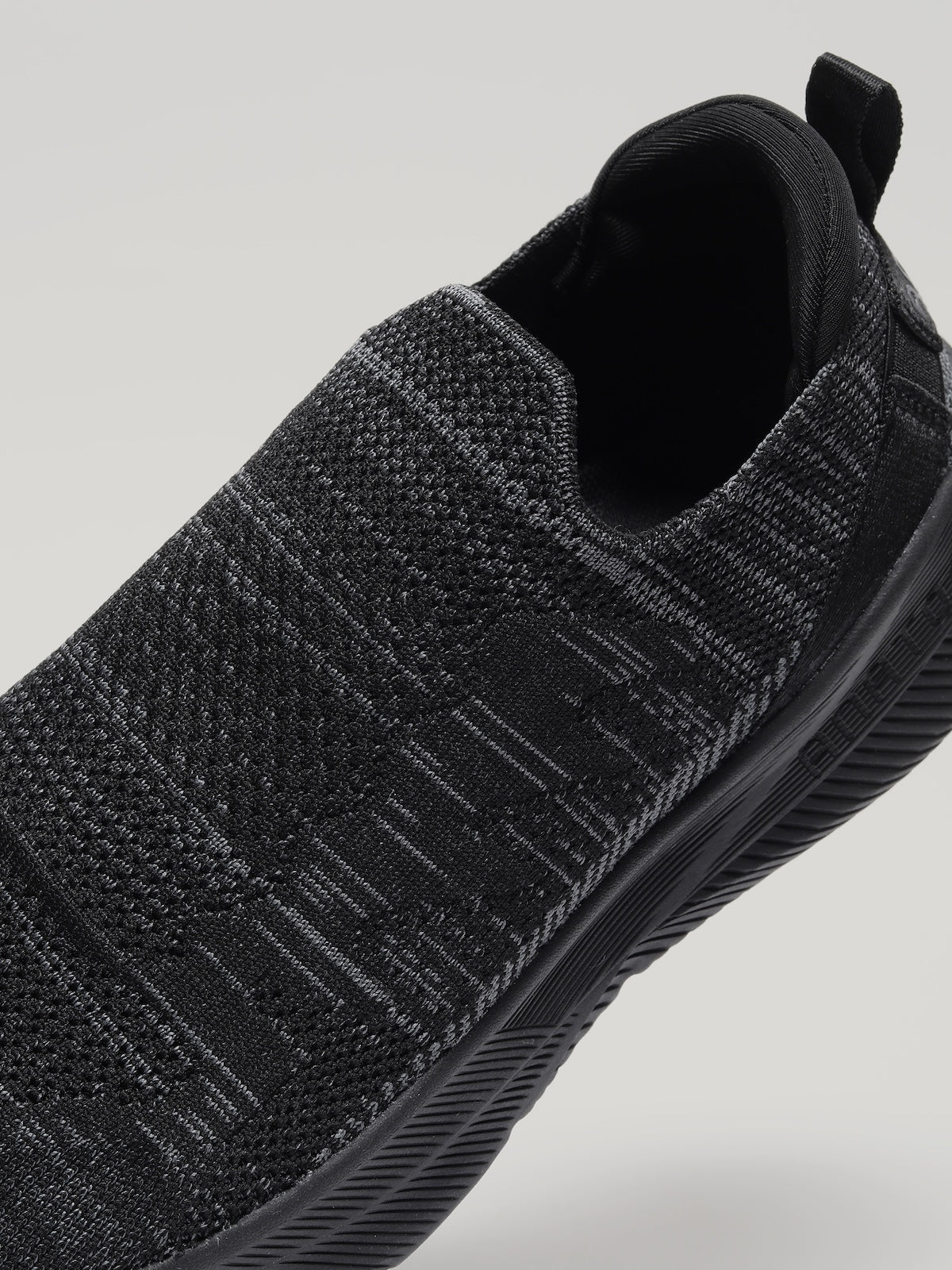 Anatom Ease Series AM001 - Mens Slip On Shoes Black Melan