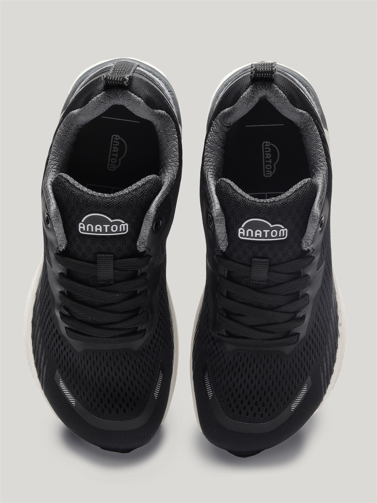 Anatom Trueform Series AM002 - Men's Lace Up Shoes Black
