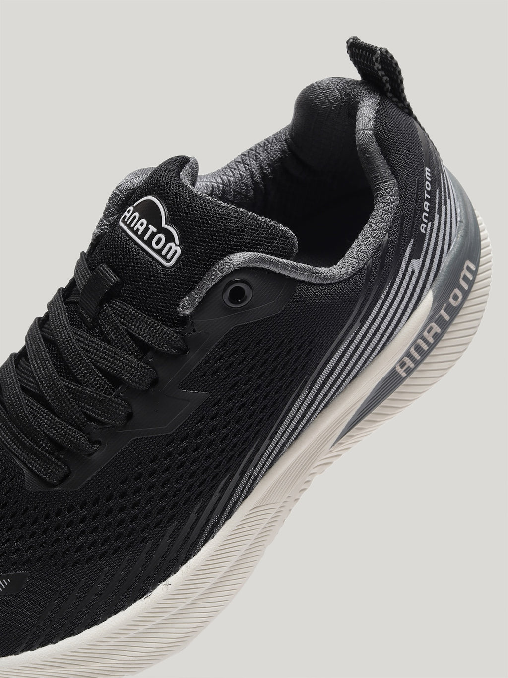 Anatom Trueform Series AM002 - Men's Lace Up Shoes Black