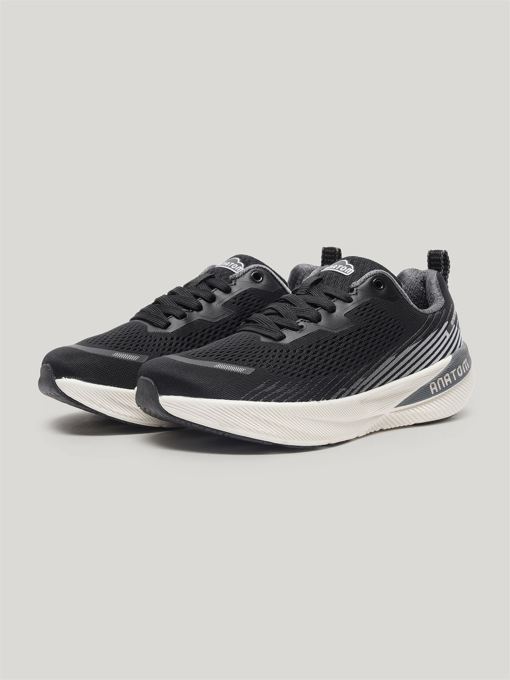 Anatom Trueform Series AM002 - Men's Lace Up Shoes Black