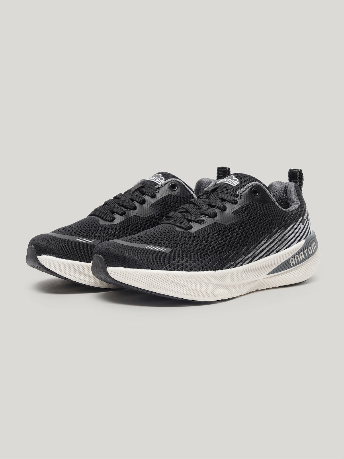 Anatom Trueform Series AM002 - Men's Lace Up Shoes Black
