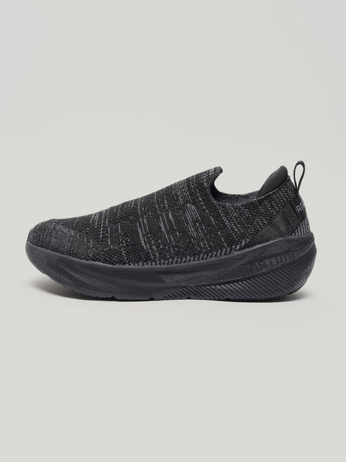 Anatom Ease Series AW001 - Women's Slip On Shoes Black Melan