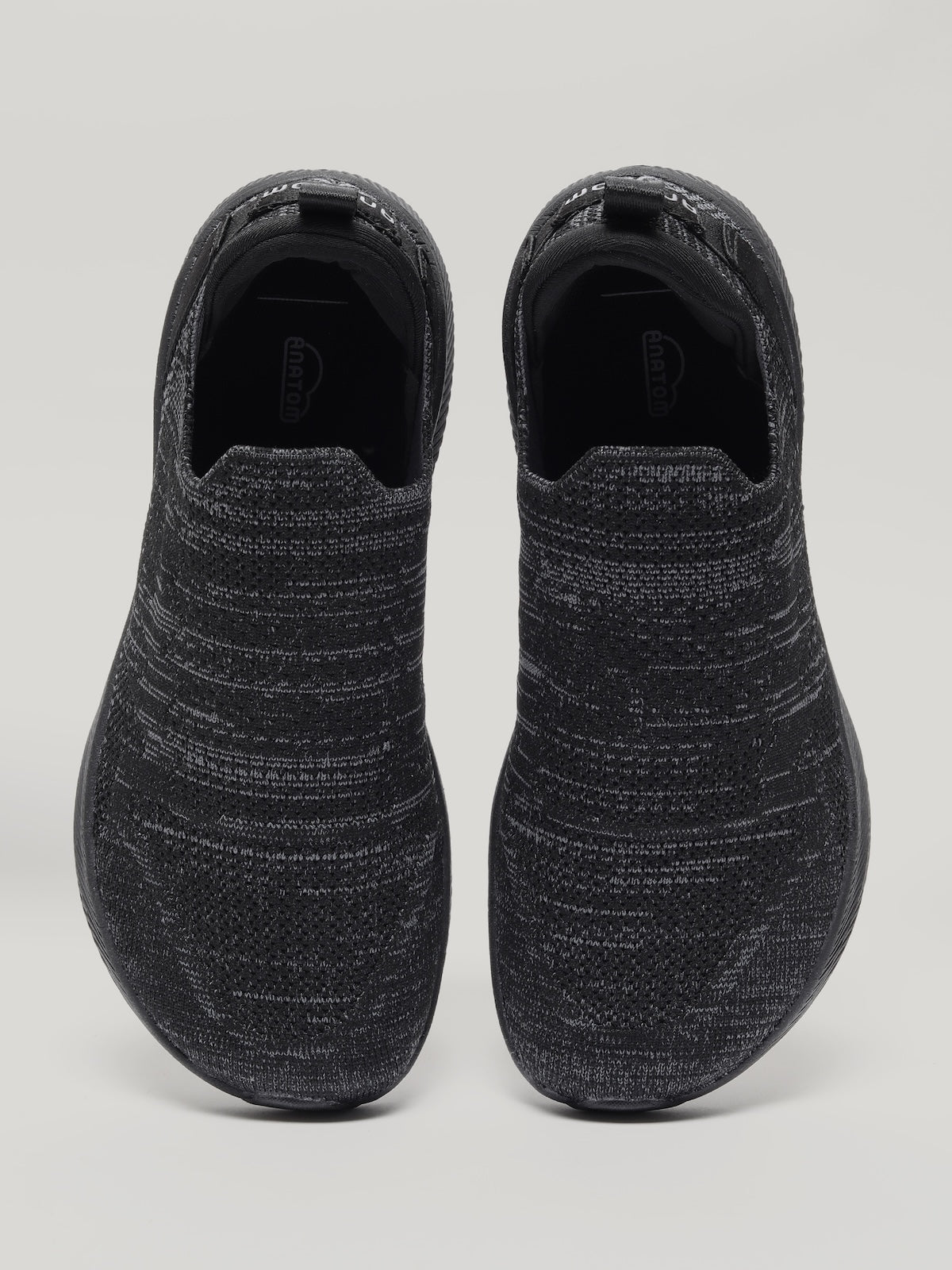 Anatom Ease Series AW001 - Women's Slip On Shoes Black Melan