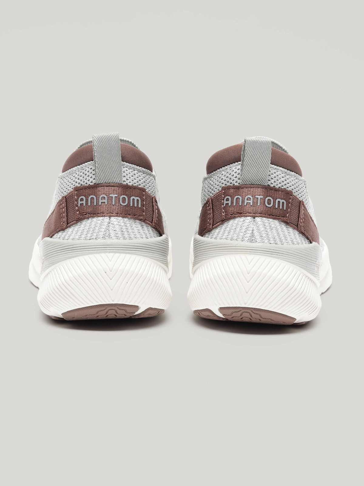 Anatom Ease Series AW001 - Women's Slip On Shoes Taupe Melan