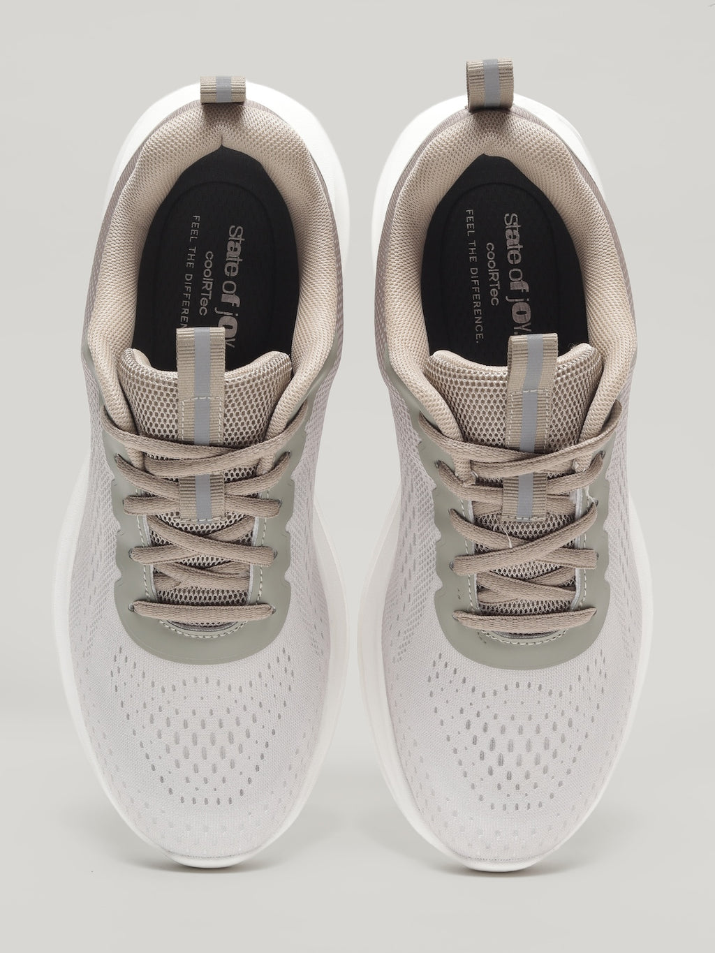 JM031 - Men's Lace Up Shoes Khakhi