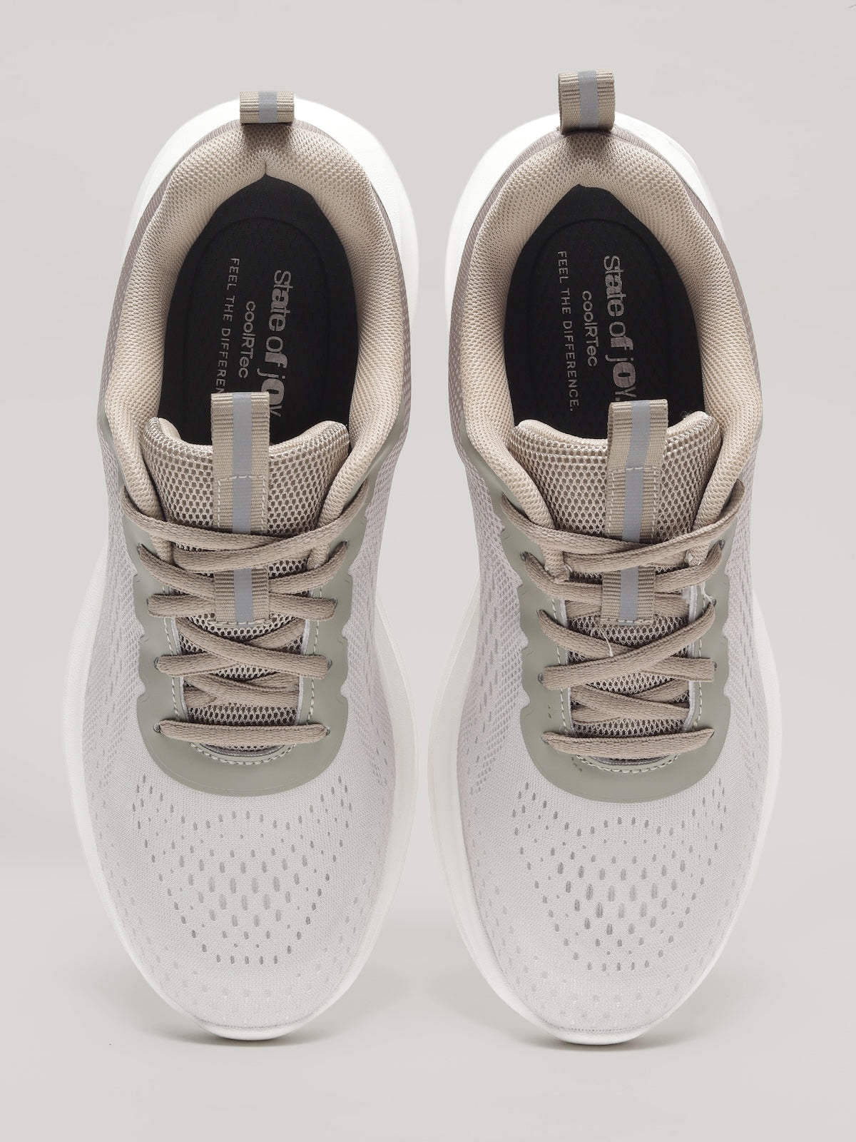 JM031 - Men's Lace Up Shoes Khakhi