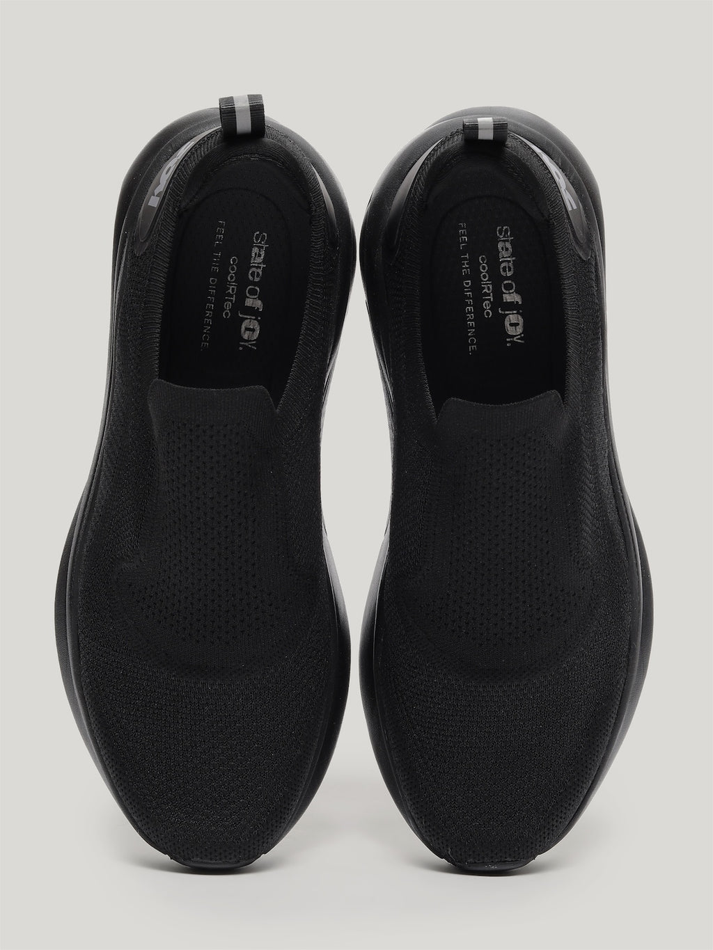 JM042 - Men's Slip On Shoes Black