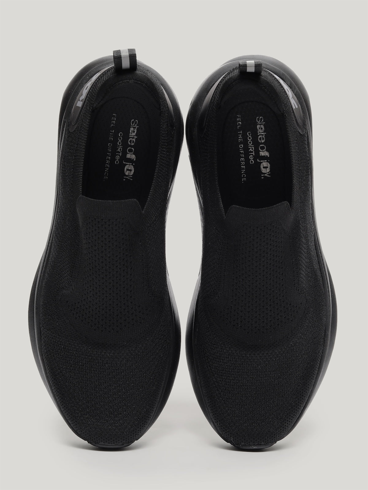JM042 - Men's Slip On Shoes Black