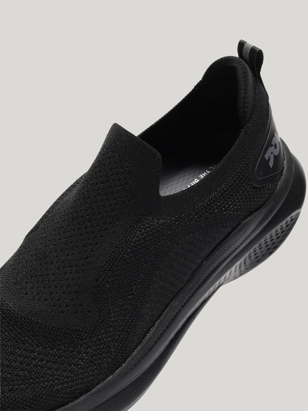 JM042 - Men's Slip On Shoes Black