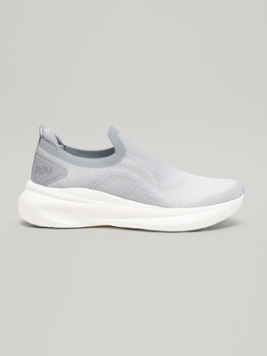 JM042 - Men's Slip On Shoes Light Grey