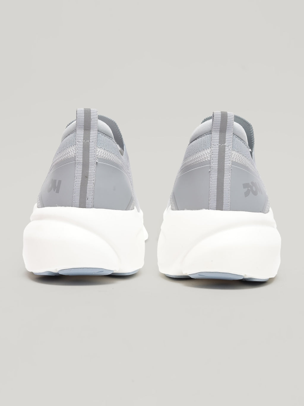 JM042 - Men's Slip On Shoes Light Grey