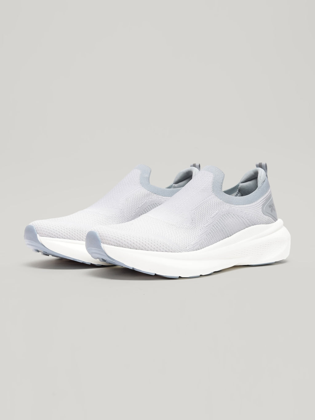 JM042 - Men's Slip On Shoes Light Grey