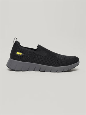 JM045 - Men's Slip On Shoes Black