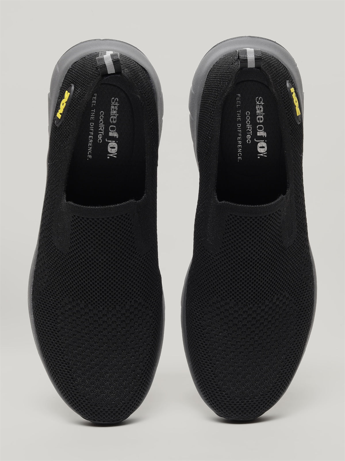 JM045 - Men's Slip On Shoes Black