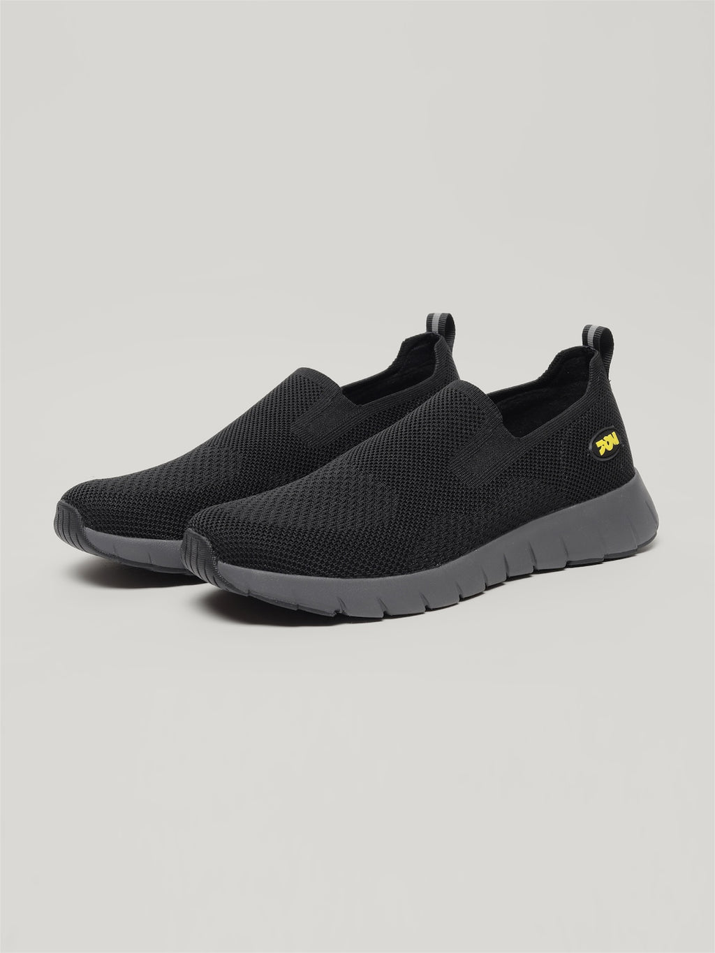 JM045 - Men's Slip On Shoes Black