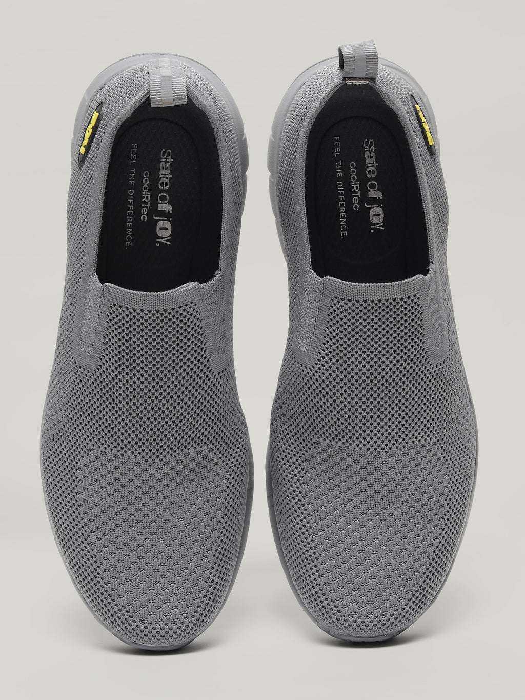JM045 - Men's Slip On Shoes Grey