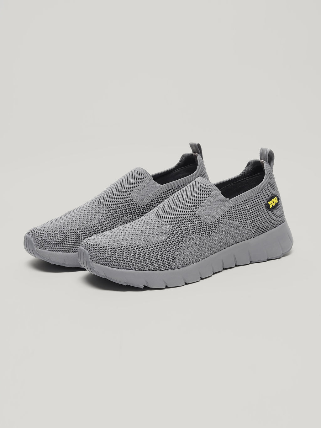 JM045 - Men's Slip On Shoes Grey