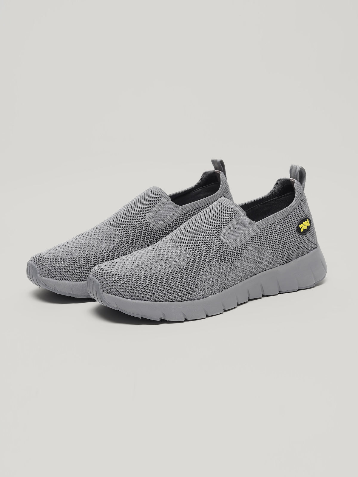 JM045 - Men's Slip On Shoes Grey